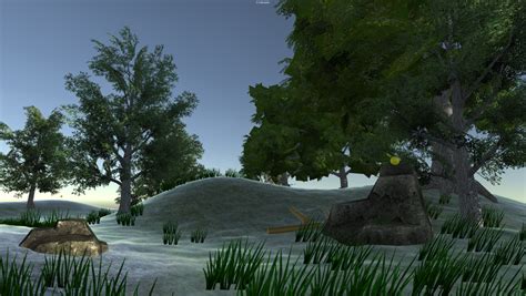 Unity 2022 Terrain Tutorial 的图像结果