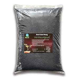 URVI Organic Desi Cow Dung Vermicompost for Plants and Crops ...