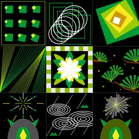 Generative Landscapes Pattern 的图像结果