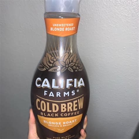 Califia Farms Unsweetened Blonde Roast Cold Brew Reviews | abillion