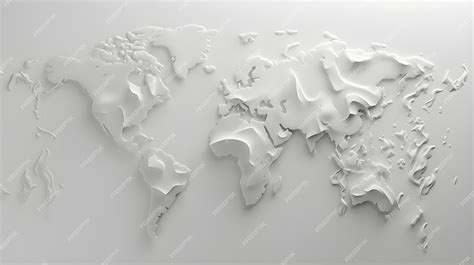Clear Map of the World Just White Background 的图像结果