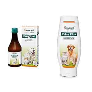 Buy Himalaya Furglow Skin and Coat Tonic 400 ml&Himalaya Erina Plus ...