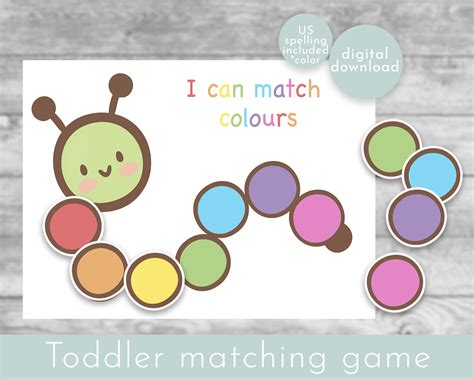 Buy Caterpillar Colour Matching Game, Create at Home, Velcro Busy Book ...