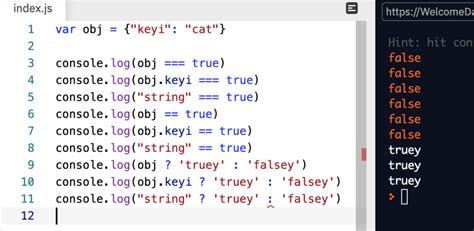 Javascript true false weirdness - DEV Community