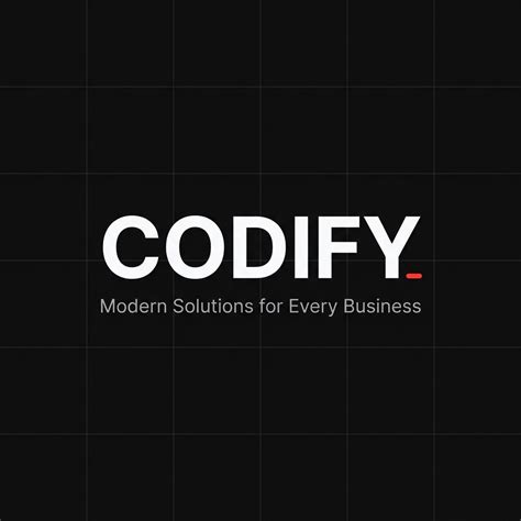 Codify — Modern Solutions for Every Business