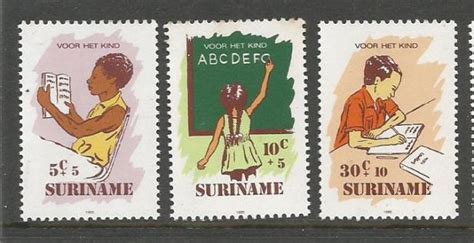 Stamps on Child Welfare – Suriname 1985 – Stamp Digest