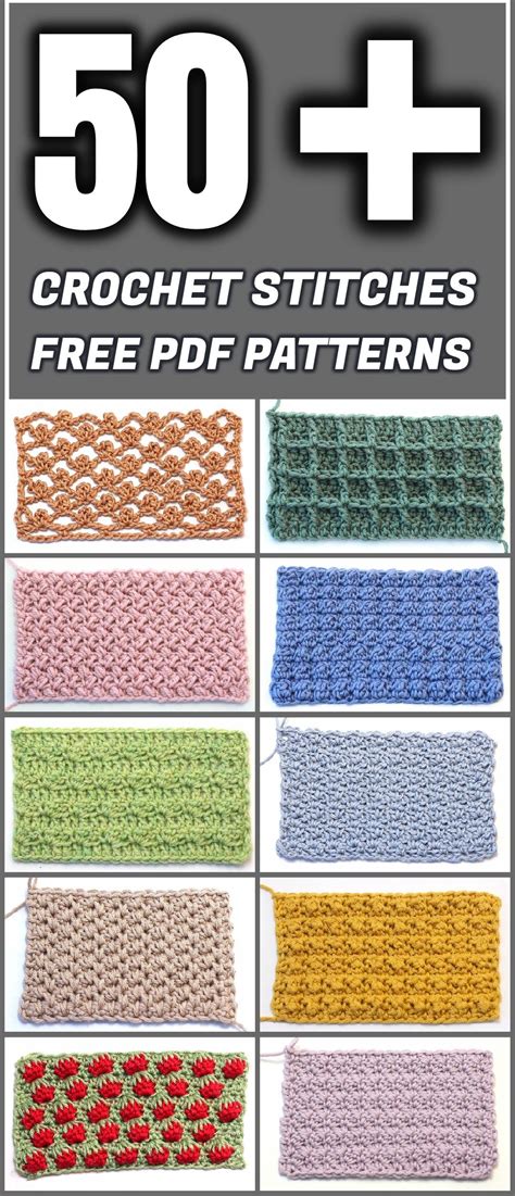 crochet patterns pdf