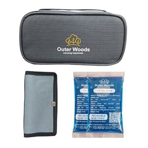 Buy Outer Woods Insulin Cooler Travel Case | Portable Insulin Carrier ...
