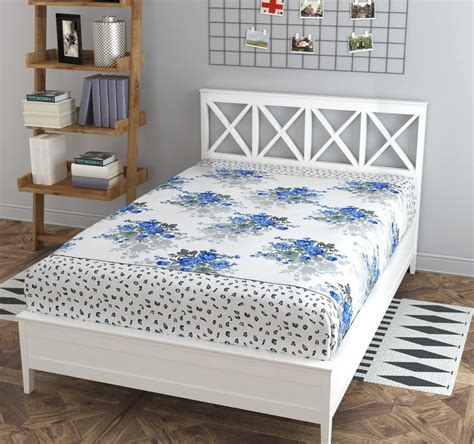 UMEA DECOR Single Bed Bedsheet - Poly Cotton Single Printed Bedsheets ...