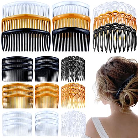 Amazon.com : 27 Pieces Hair Side Combs French Twist Hair Comb ...