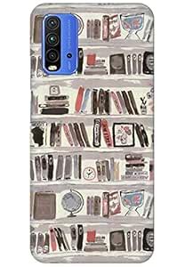 Library Rack Printed Back Cover Phone Case for Redmi 9 Power Back Cover ...