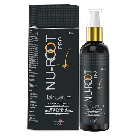 Buy NU-ROOT PRO Hair Serum For Hairfall Control, Scalp Moisture, Damage ...