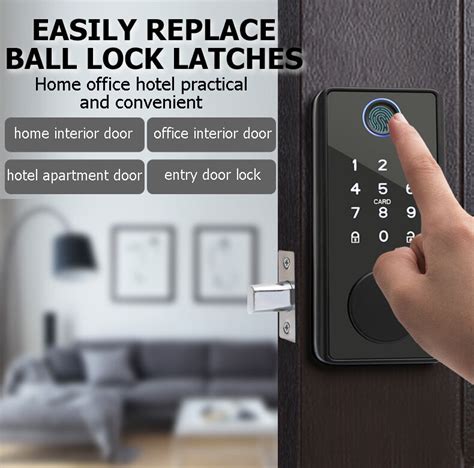 Tuya Smart Door Lock With Keypad Fingerprint Door Lock Electronic ...