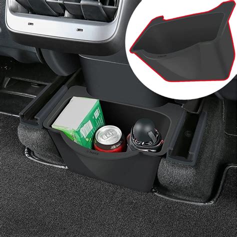 Rear Center Console Organizer For Tesla Model Y 2nd Row | Desertcart INDIA