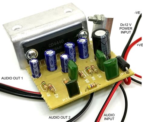 TECH AND TRADE 30 W Audio Amplifier Bluetooth Module Circuit Kit (Grey ...