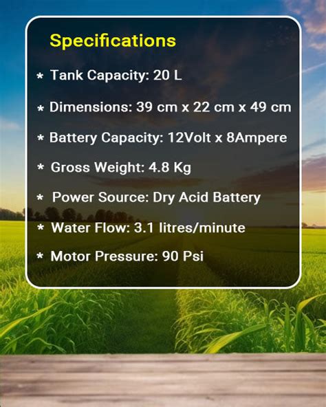 Buy Tapas Pahalwaan-101 Single Motor Battery Sprayer - 12X8 | BigHaat
