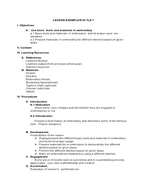 What Is Lesson Exemplar 的图像结果