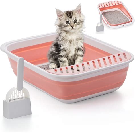 QYJinlida Foldable Cat Litter Box with Fashion Cat Litter India | Ubuy