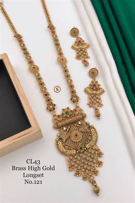 CL 43 Brass High Gold Long Set