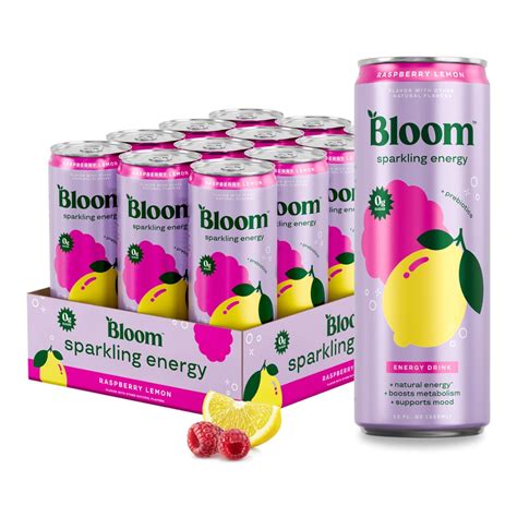 Bloom Nutrition Sparkling Energy Drink for Focus, Natural Caffeine ...