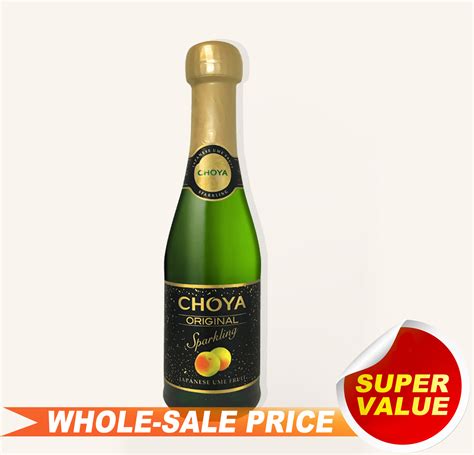 Choya Umeshu Japanese Plum Original Sparkling Wine 187ml $3 - Uncle ...