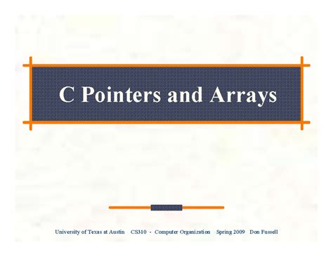 Image result for Computational Methods Pointer Arrays C