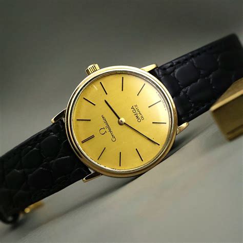 Omega Constellation Quartz - Gold Dial – ReWrist