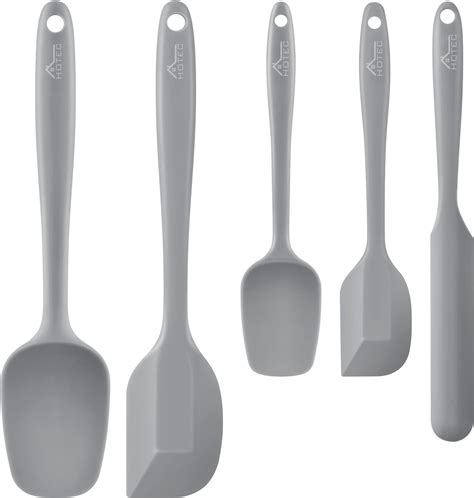 Lychico Silicone Set (6 Piece), Food Grade Rubber Spatulas for Baking ...
