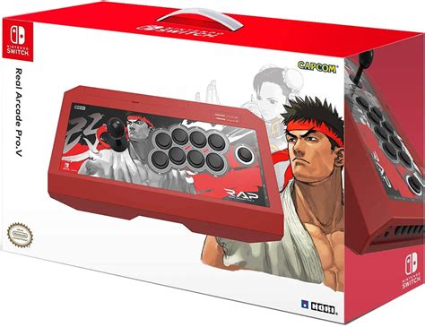 Fighting Stick Hori Real Arcade Pro. V Street Fighter II Ryu