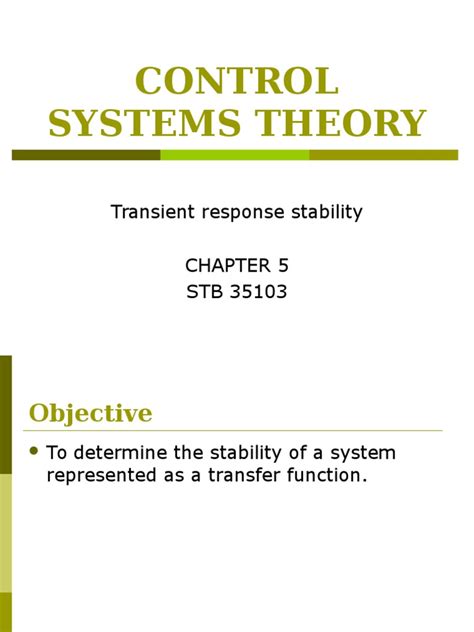 Image result for Stability Theorem