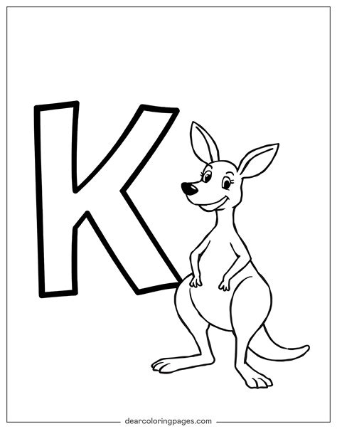 Letter K Coloring Pages - 13 Free Printable Coloring Pages