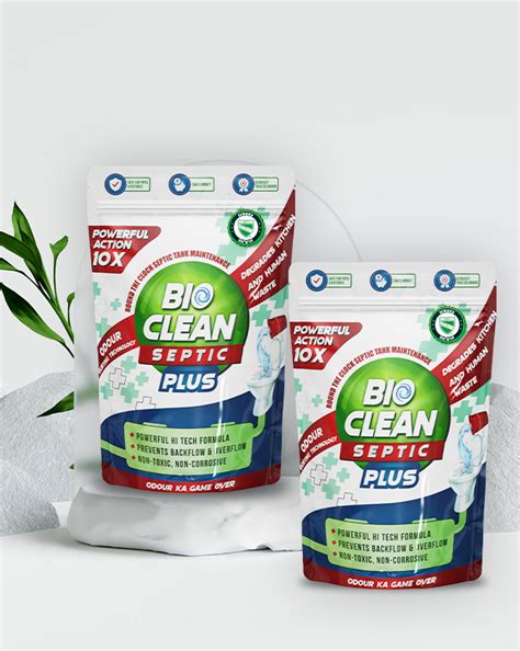 Bioclean Septic Plus Double Pack - Eco-Friendly Cleaner
