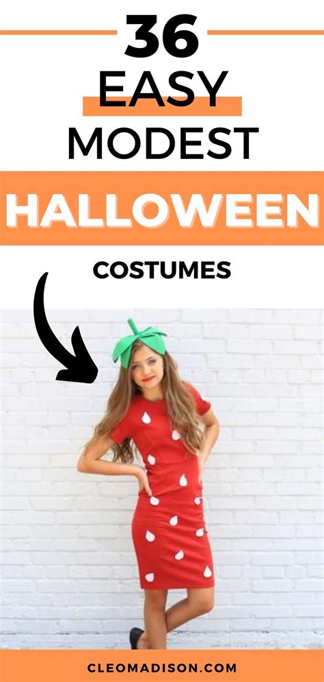 36 easy modest halloween costumes you ll love – Artofit
