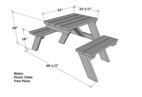 Diy 2 Person Picnic Table at Tamara Wiggins blog