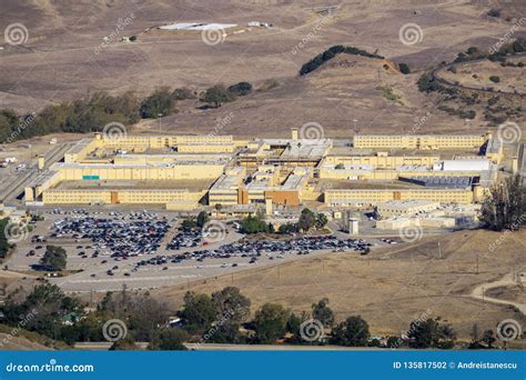 Aerial View of California Men S Colony, a Male-only State Prison Located Northwest of the City ...