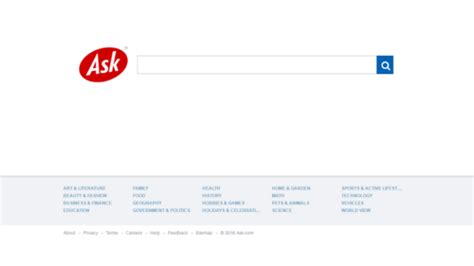 Image result for Ask.com Home