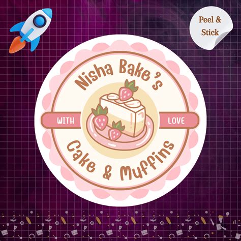Cake and Bakery Sticker – Nyota.shop
