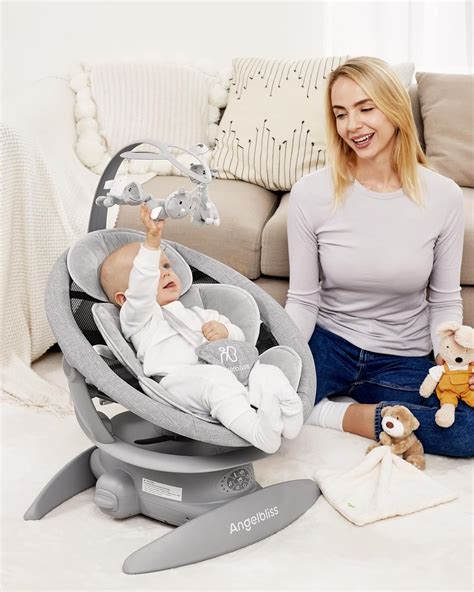 ANGELBLISS 3 in 1 Baby Swing with Motion Detection, India | Ubuy