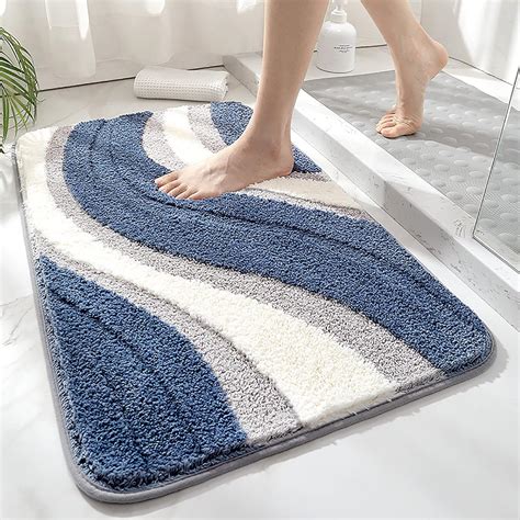 Bathroom Rugs Blue
