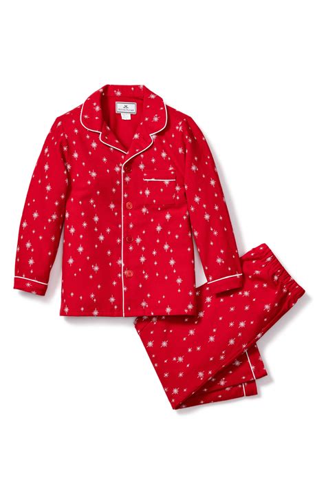 Petite Plume Starry Night Two-Piece Pajamas | Kids flannel pajamas ...