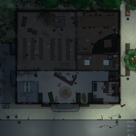 Salem Library Map | Cthulhu Architect