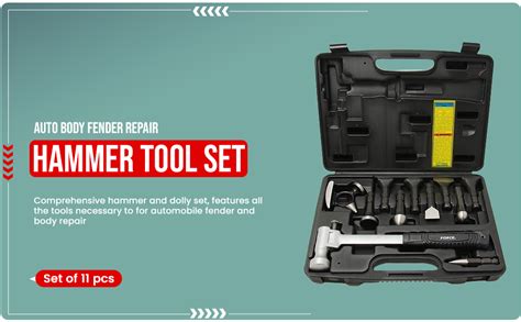 Automaze Force 911M1 Auto Body Fender Repair Hammer Tool Set ...