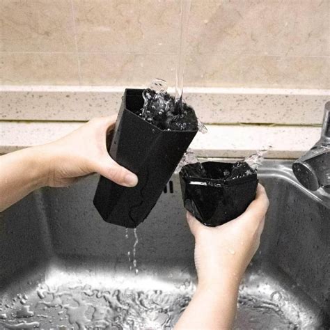 Involve Diamond Shape Car Dustbin/ Trash Can/ Trashbin(Black) – Involve ...