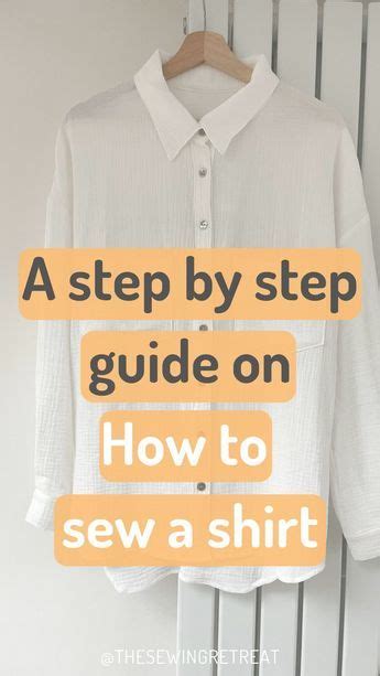 Image result for Sewing Shirts Tutorials