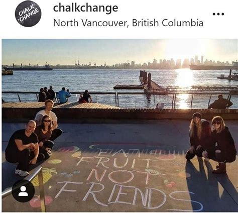 Chalking at the Night Market- Lonsdale Quay, The Polygon Gallery, North ...