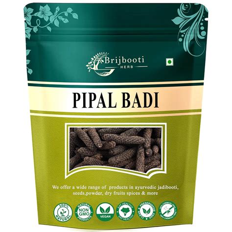 BrijBooti Long Pepper 50 Gr - Pipal badi - Pippali - Pipali - Peepali ...