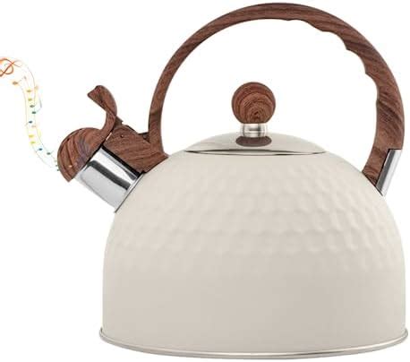 Circulon Enamel On Steel Whistling Tea Kettle | Hot Water Kettle with ...
