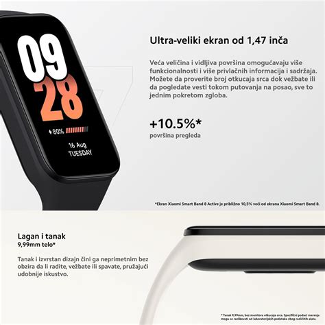 Xiaomi Mi Smart Band 8 Active roze - Mob-Shop