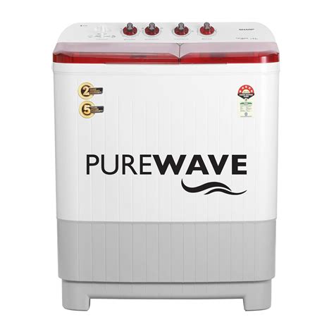 SHARP 9 kg, 5 Star Semi Automatic Top Loading Washing Machine with Qua ...