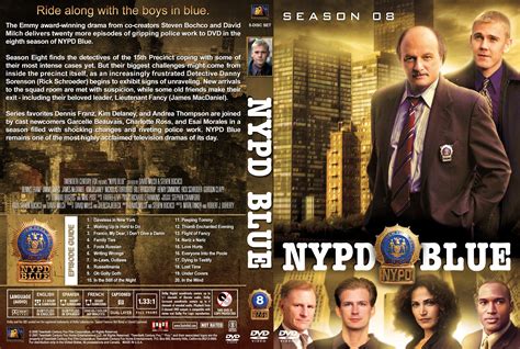 NYPD Blue Season 8 2001 R1 Covers | DVD Covers | Cover Century | Over 1 ...